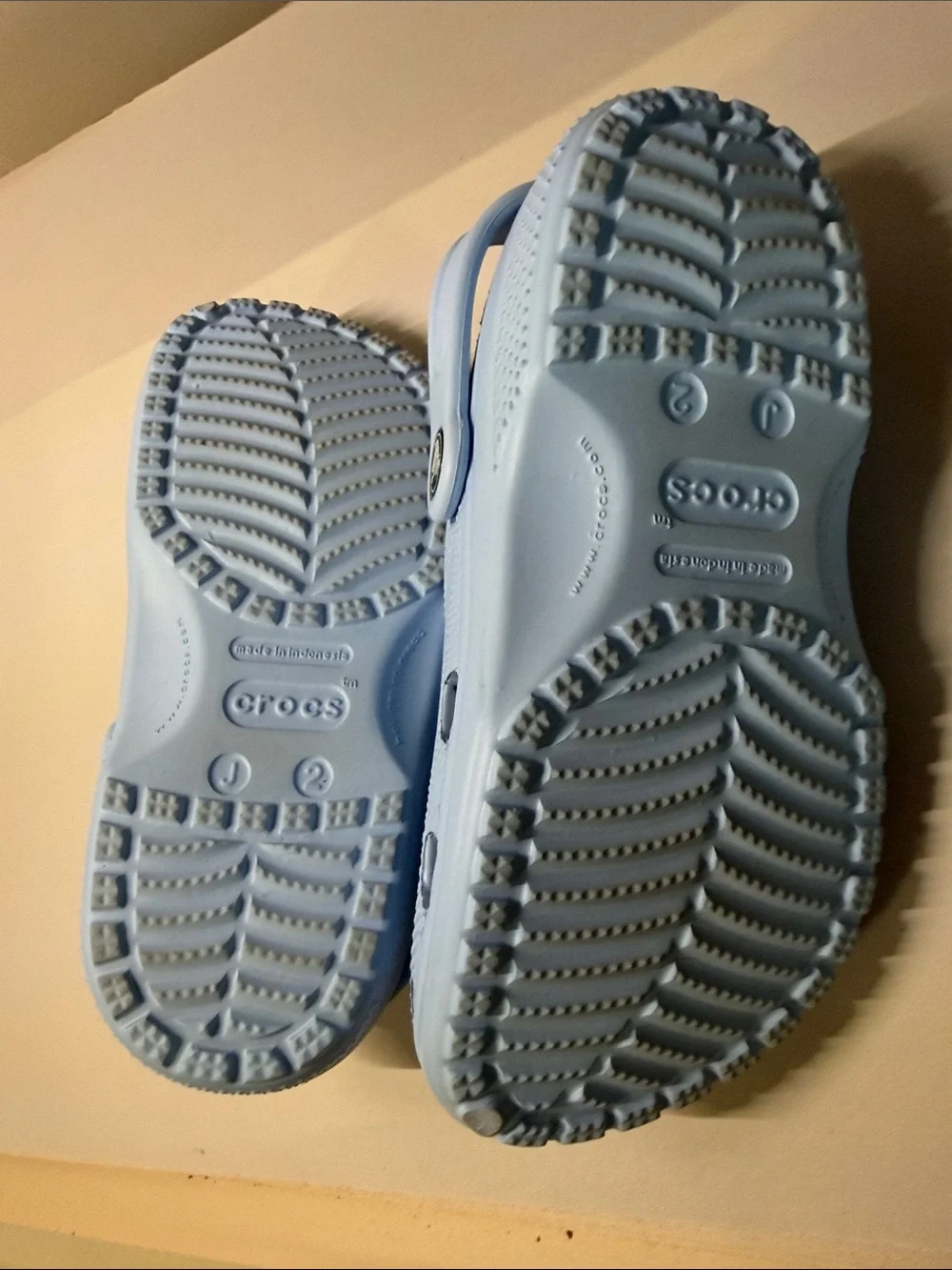 CROCS light blue